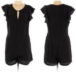 Dressy Black Romper